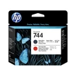 HP F9J88A 744 Pr.head M.Bk&Red /orig/