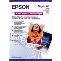 Epson matt nehéz súlyú fotópapír (A3+, 50 lap, 167g)