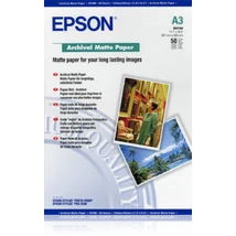 Epson matt archiváló fotópapír (A3, 50 lap 192g)