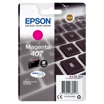 Epson T07U3 Tintapatron Magenta 20,3ml No.407