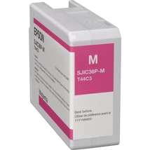 Epson SJIC36P(M) C6500/C6000 Tintapatron Magenta 80ml