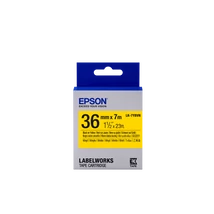 Epson LK-7YBVN címkeszalag Black/Yellow 36mm szalag(7m)