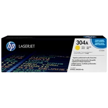 HP CC532A Toner Yellow 2.800 oldal kapacitás No.304A