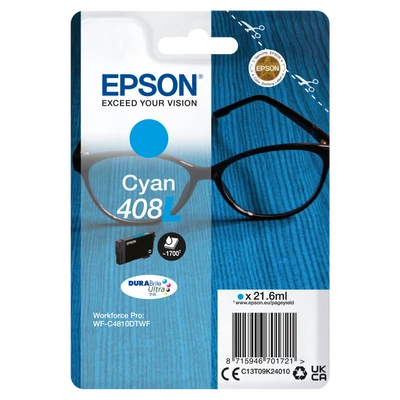 Epson T09K2 Tintapatron Cyan 21,6ml No.408L