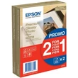 Epson 10x15 Premium Fényes Fotópapír 2x40Lap 255g 