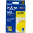 Brother LC980 tintapatron Yellow (Eredeti)