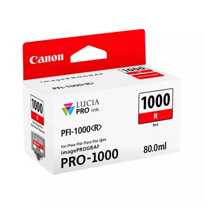 Canon PFI-1000 Cartridge Red 80ml