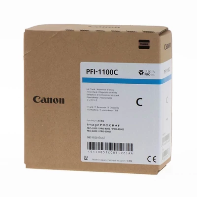 Canon PFI-1100 Cartridge Cyan 160ml