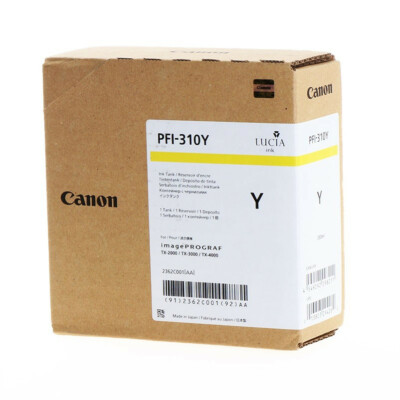 Canon PFI-310 Cartridge Yellow 330ml
