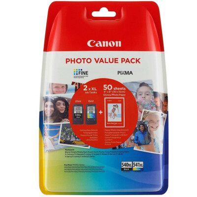 Canon PG-540XL + CL-541XL Tintapatron Multipack 1x21 ml + 1x15 ml