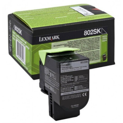 Lexmark CX310/410/510 Standard Return Toner Black 2,5K (Eredeti) 80C2SK0