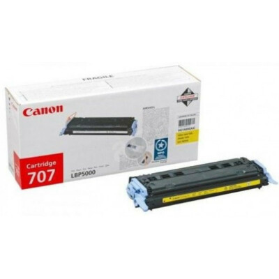 Canon CRG707 Toner Yellow 2.500 oldal kapacitás