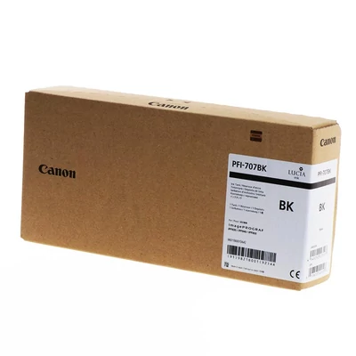 Canon PFI-707 Cartridge Black 700ml