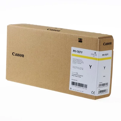 Canon PFI-707 Cartridge Yellow 700ml