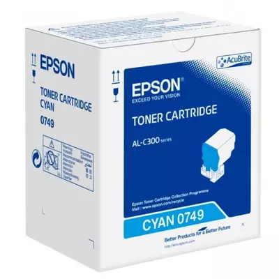 Epson C300 Toner Cyan 0749 8.800 oldal kapacitás