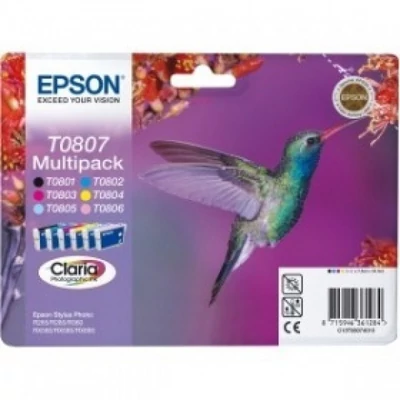 Epson T0807 Tintapatron Multipack 7,4ml