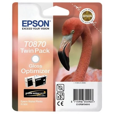 Epson T0870 Tintapatron Gloss Optimizer 2x11ml
