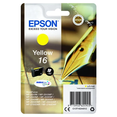 Epson T1624 Tintapatron Yellow 3,1ml No.16