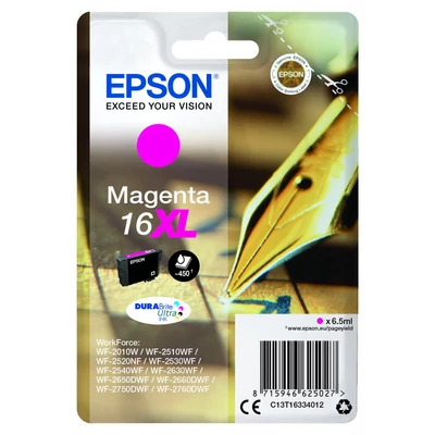 Epson T1633 Tintapatron Magenta 6,5ml No.16XL