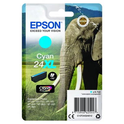 Epson T2432 Tintapatron Cyan 8,7ml No.24XL