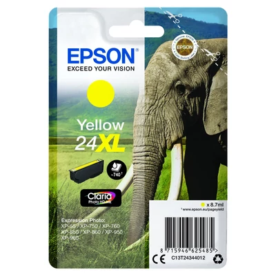 Epson T2434 Tintapatron Yellow 8,7ml No.24XL