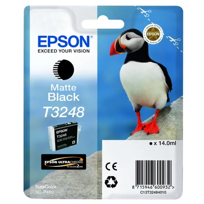 Epson T3248 Tintapatron Matte Black 14ml