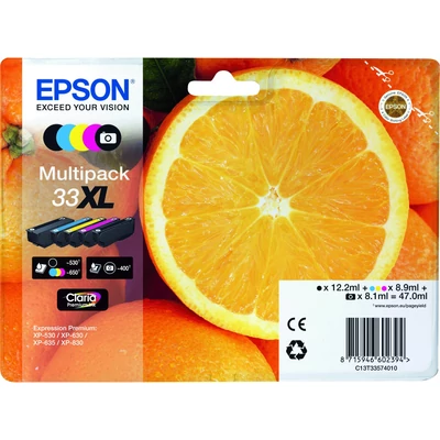 Epson T3357 Tintapatron Multipack 47ml No.33XL