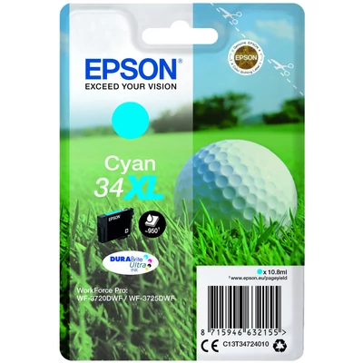 Epson T3472 Tintapatron Cyan 10,8ml No.34XL
