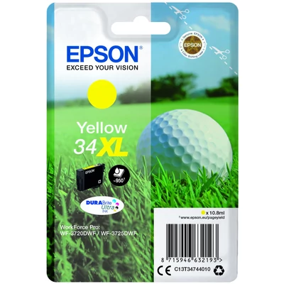 Epson T3474 Tintapatron Yellow 10,8ml No.34XL