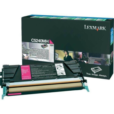 Lexmark C524/534 High Return Toner Magenta 5K (Eredeti) C5240MH