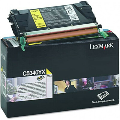 Lexmark C534 Return Toner Yellow 7K (Eredeti) C5340YX
