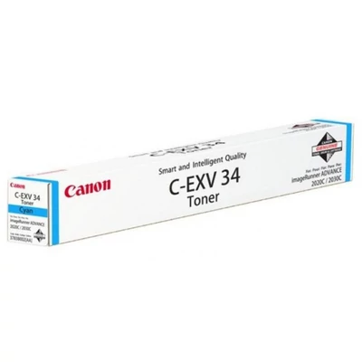 Canon C-EXV34 Toner Cyan 19.000 oldal kapacitás