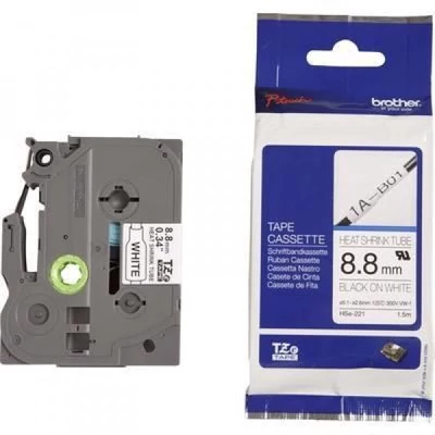 Brother HSe-221 8,8 mm széles 1,5 méter hosszú szalagkazetta