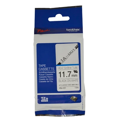 Brother HSe-231 11,7 mm széles 1,5 méter hosszú szalagkazetta