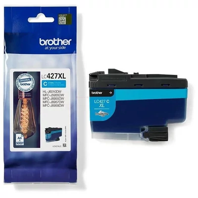 Brother LC427XLC Tintapatron Cyan 5.000 oldal kapacitás