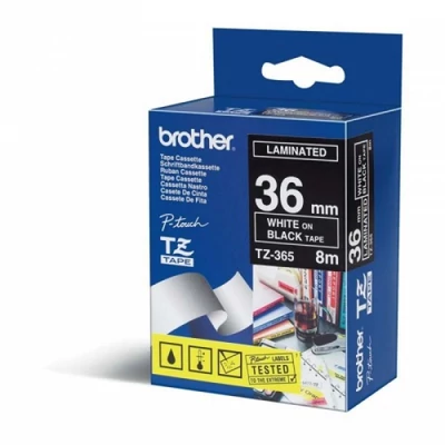 Brother TZe-365 36 mm széles 8 m hosszú szalagkazetta