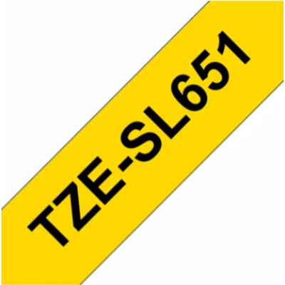 Brother TZe-SL651 24 mm széles 8 m hosszú szalagkazetta